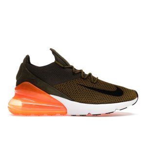 Nike Air Max 270 Flyknit Olive Flak  -- - (AO1023-301)