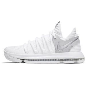 Nike KD 10 Still KD White Chrome-Pure-Platinum (897815-100)