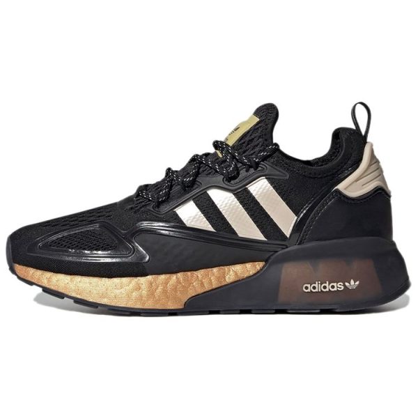 Adidas ZX 2K Boost Black Gold Metallic   Core-Black Linen (FY2014)