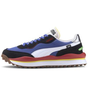 Puma Style Rider Play On - Dazzling Blue High Risk Red (371150-01)