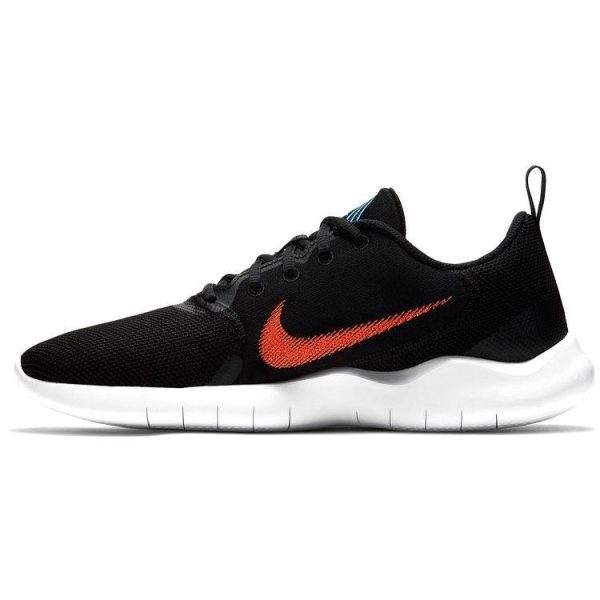 Nike Flex Experience Run 10 Black Total Orange Coast White (CI9960-008)