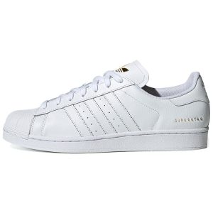 adidas Superstar Gold Metallic White Footwear-White (FU9196)