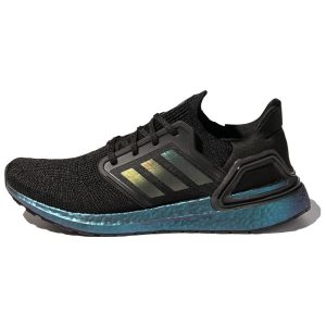 adidas UltraBoost 20 Black Signal Cyan Core-Black (G55839)