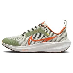 Nike Air Zoom Pegasus 40 GS Oil Green Campfire Orange   Summit-White Sea-Glass (FV3645-381)