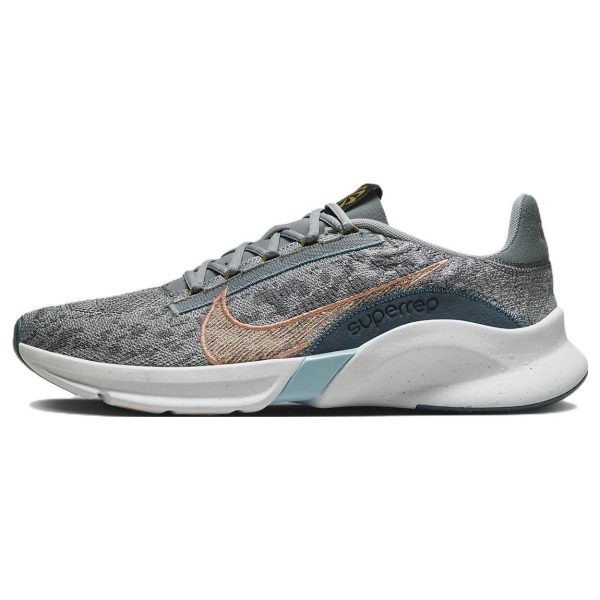 Nike   SuperRep Go 3 Next Nature Flyknit Wolf Grey Arctic Orange Cool-Grey Armory-Navy (DH3394-004)