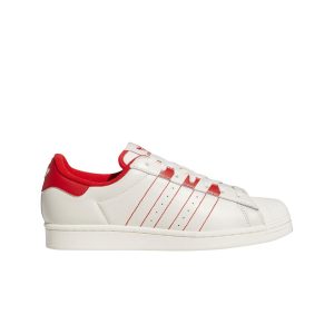 Adidas Superstar Cloud White Vivid Red (GZ4744)