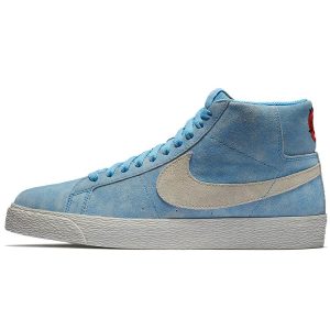 Nike SB Zoom Blazer Mid Lance Mountain Blue University-Blue Light-Bone-Habanero-Red (864349-406)