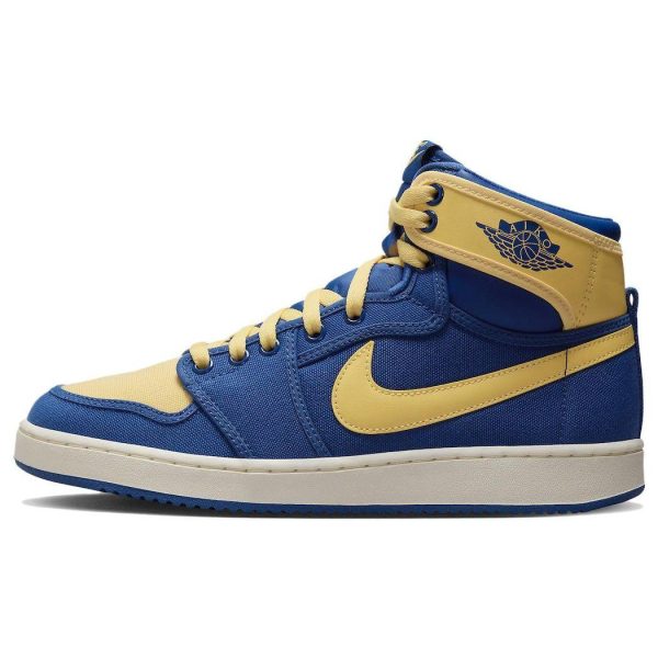 Air Jordan 1 KO High Laney Blue True-Blue Topaz-Gold (DO5047-407)