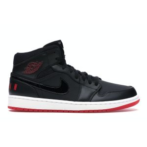 Air Jordan 1 Retro Mid Bred   - (BQ6578-001)