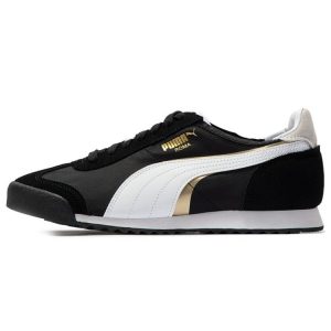 Puma Roma OG Nylon Double FS  Black Gold White Team-Gold (390634-01)