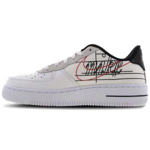 Nike Air Force 1 Low GS Script Swoosh (CK9707-100)