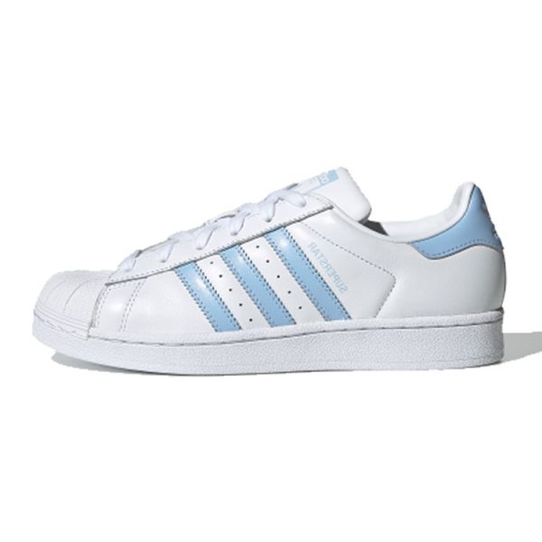 Adidas Superstar White Glow Blue   Cloud-White Core-Black (EF9247)