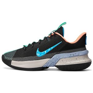 Nike LeBron Ambassador 13 Black Green Glow Laser-Blue (CQ9329-004)