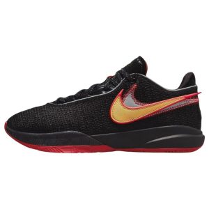 Nike LeBron 20 EP Miami Heat Black University-Red University-Gold (DJ5422-001)