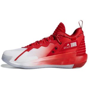 Adidas Dame 7 EXTPLY GCA RCOTA   Red Cloud-White Scarlet (GV9869)