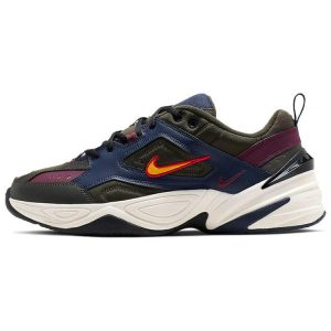 Nike M2K Tekno Navy Sequoia Blue Midnight-Navy Bordeaux-Sequoia-University-Gold (AV4789-401)