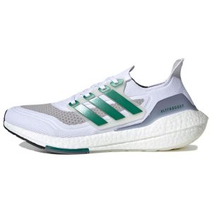 Adidas UltraBoost 21 White Sub Green   Cloud-White Core-Black (FZ2326)