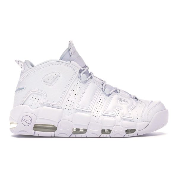 Nike Air More Uptempo Triple White - (921948-100)