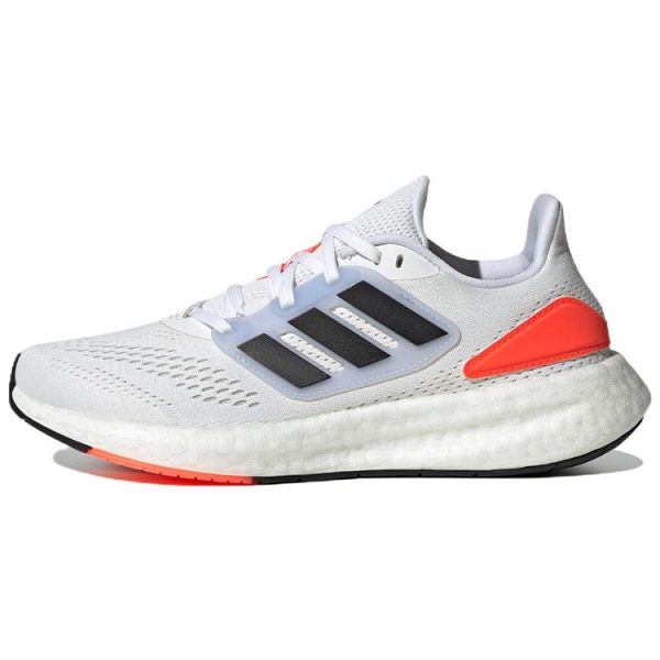 adidas PureBoost 22 Crystal White Orange   Core-Black Cloud-White (HQ8582)