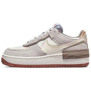 Nike Air Force 1 Shadow Sail Pale Ivory Cream Grey-Fog (DO7449-111)