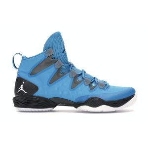 Air Jordan 28 SE Powder Blue Dark-Powder-Blue White Cool-Grey (616345-408)