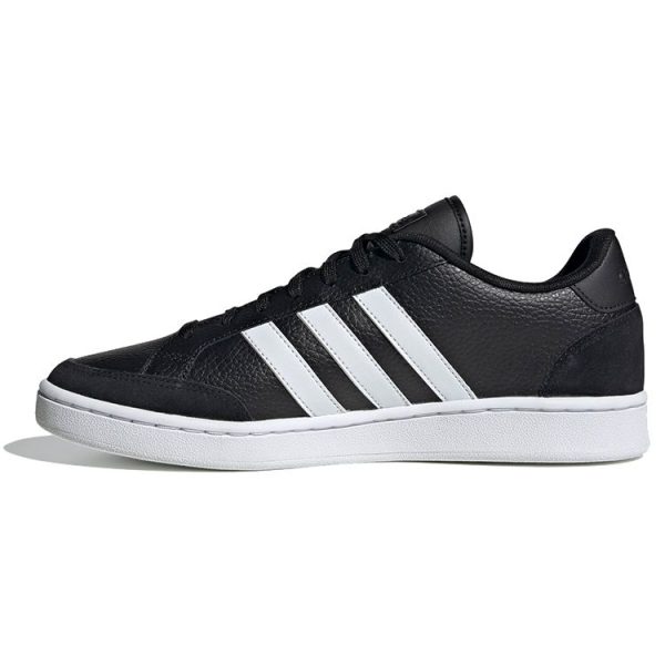 adidas Grand Court SE Black White Core-Black Cloud-White Dove-Grey (FW6690)