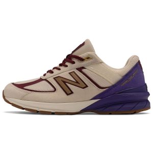 New Balance 990v5 Made In USA Black History Month Tan Purple (M990CP5)