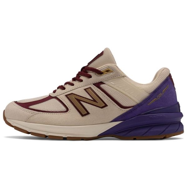 New Balance 990v5 Made In USA Black History Month Tan Purple (M990CP5)