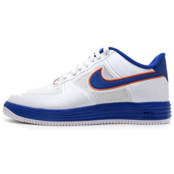 Nike Lunar Force 1 Fuse Nrg Bearbrick White College-Blue-Gold-Post (573980-104)