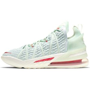 Nike LeBron 18 EP Empire Jade Teal Pure-Platinum Cream-Grass-Green (DB7644-002)