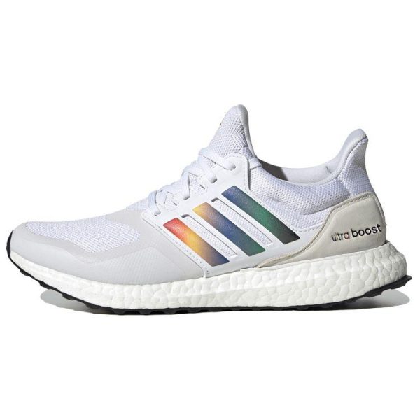 Adidas UltraBoost DNA White Multi   Cloud-White Red Core-Black (FV7014)