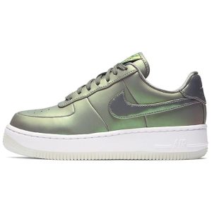 Nike Air Force 1 Upstep Shine Green Dark-Stucco White (AA3964-001)