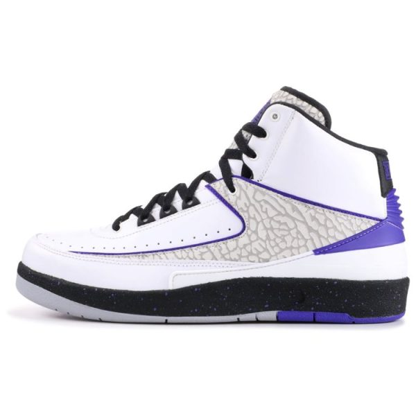 Air Jordan 2 Retro Concord White WhiteDrk-Concord-Blck-Wolf-Gry (385475-153)