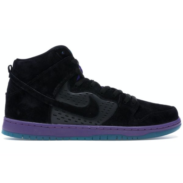 Nike Dunk High Pro SB Black Grape Grape-Ice-New-Emerald-Black (313171-027)