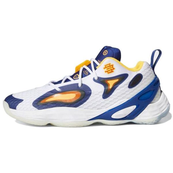 Adidas Eric Emanuel x Exhibit A White Victory Blue   Cloud-White Team-Orange (GZ2996)