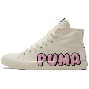 Puma Bari Mid Logo -    Whisper-White Prism-Pink Black (387235-01)