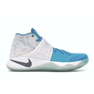 Nike Kyrie 2 Christmas White Obsidian-Blue-Lagoon (823108-144)