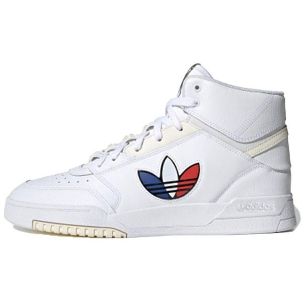 adidas Drop Step XLT White Trefoil Footwear-White Chalk-White Red (FX7693)