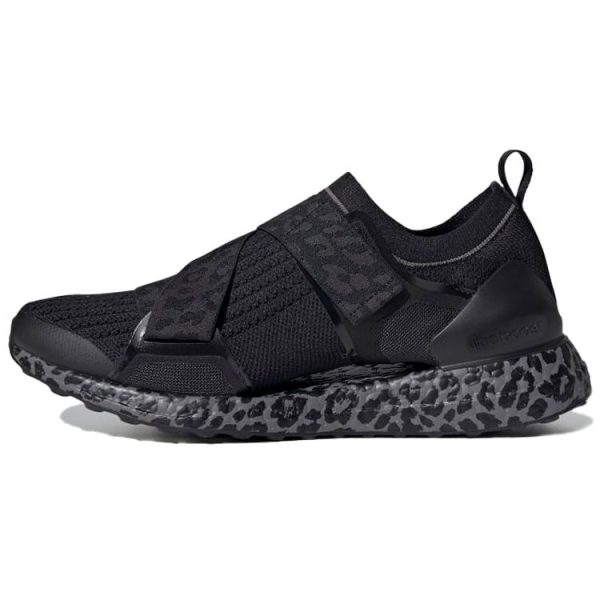 adidas Stella McCartney x UltraBoost X Black Leopard Core-Black Utility-Black (FU8986)