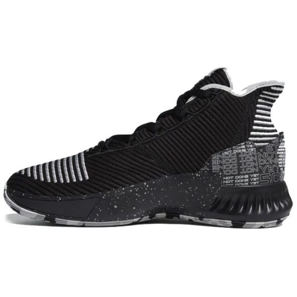 adidas D Rose 9 50-Point Game Black Core-Black Silver-Metallic (FU7913)