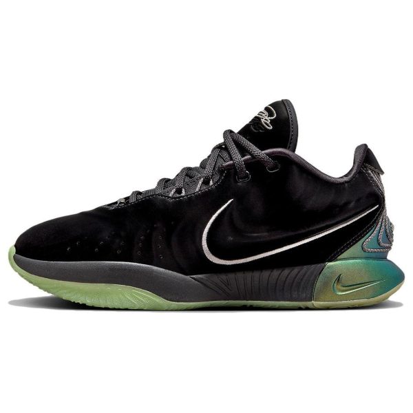 Nike LeBron 21 Tahitian Black Particle-Grey Wolf-Grey (FB2238-001)