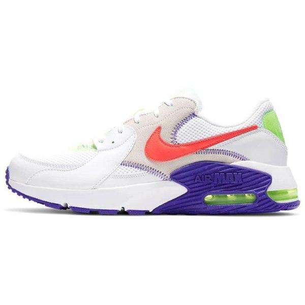 Nike Air Max Excee White Indigo Crimson Indigo-Burst Volt Bright-Crimson (DD2985-100)