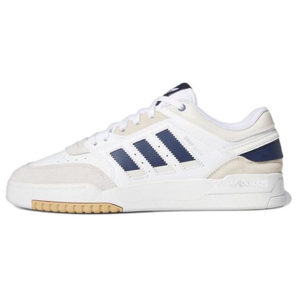 adidas Drop Step Low White Team Navy Blue Cloud-White Team-Navy-Blue-2 (HQ7133)