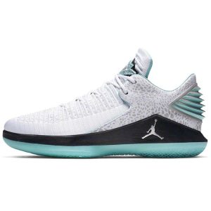 Air Jordan 32 Low Guo Ailun PE Teal Black Metallic-Silver-Multicolor (AH3347-101)