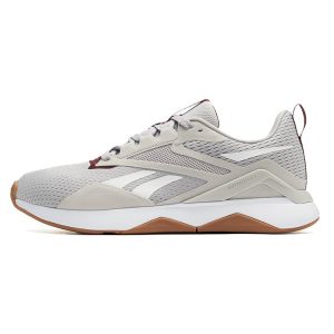 Reebok Nanoflex TR 20 Steely Fog Classic Maroon Gum  - (100033531)