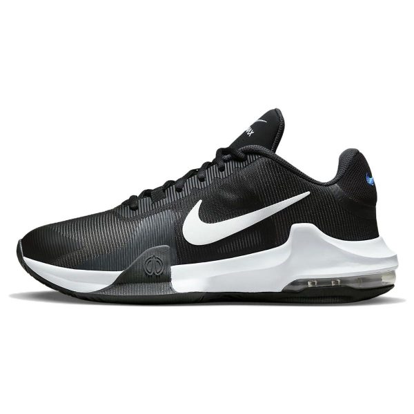 Nike Air Max Impact 4 Black White Racer Blue (DM1124-001)