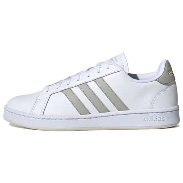 Adidas Grand Court White Orbit Grey   Cloud-White Metal-Grey (H04543)