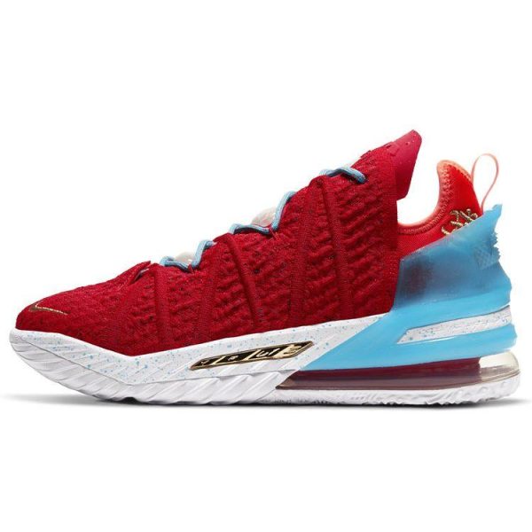 Nike LeBron 18 EP Chinese New Year Red University-Red Metallic-Gold (CW3155-600)