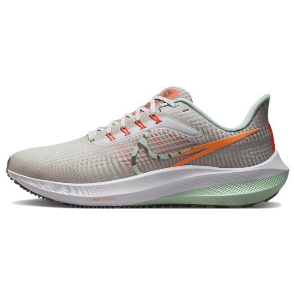 Nike Air Zoom Pegasus 39 Premium Photon Dust Orange Mint Cream Total-Orange Light-Iron-Ore (DQ4339-001)