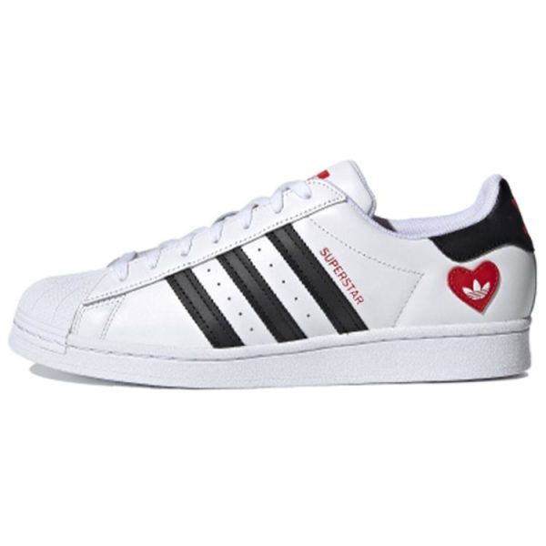 adidas Superstar Valentines Day White Cloud-White Core-Black (FZ1807)